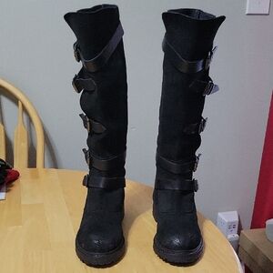 Black Free People Tristie Boots
